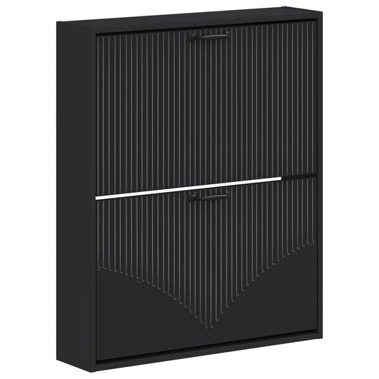 Wall-Mounted Shoe Cabinet HOORN 71 x 17 x 86 cm Engineered Wood
