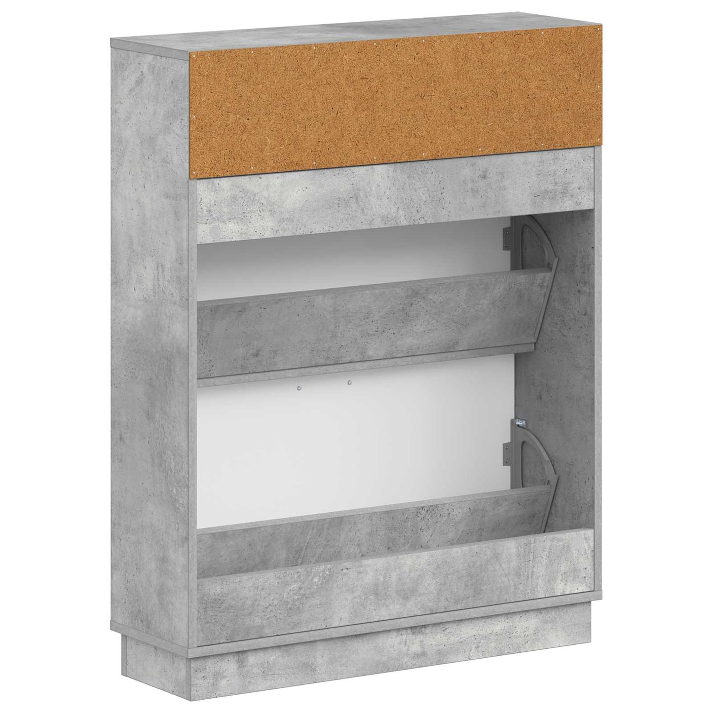 Shoe Cabinet HOORN 78 x 24 x 100 cm Engineered Wood