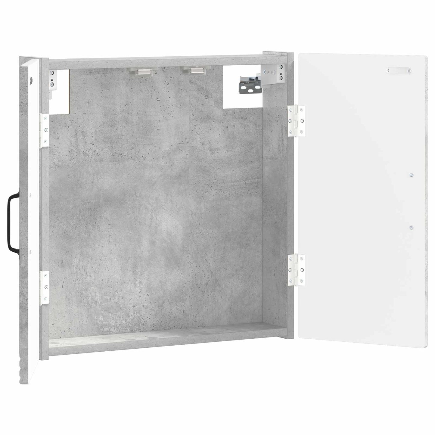 Dartboard Cabinet HOORN Concrete Grey 52.5 x 10.5 x 53.5 cm