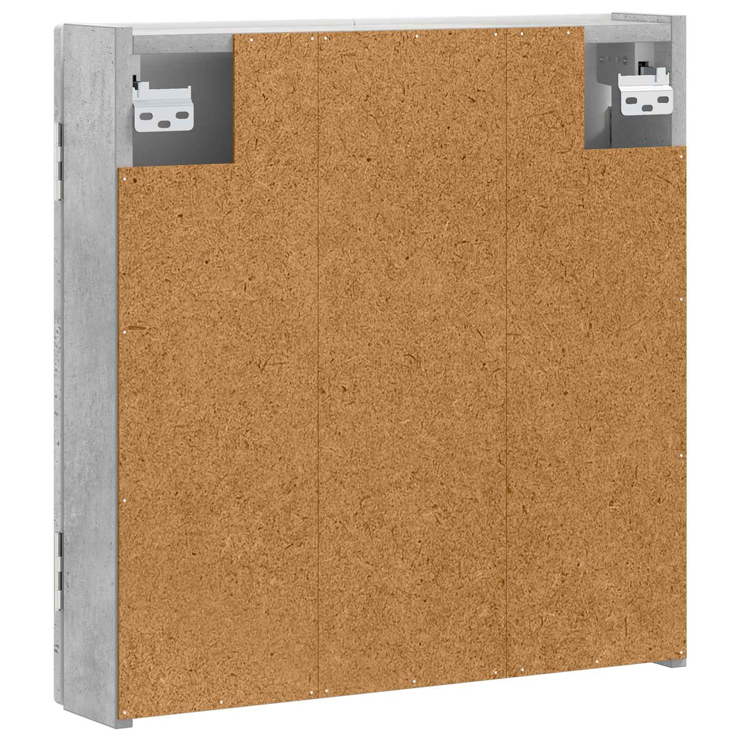 Dartboard Cabinet HOORN Concrete Grey 52.5 x 10.5 x 53.5 cm