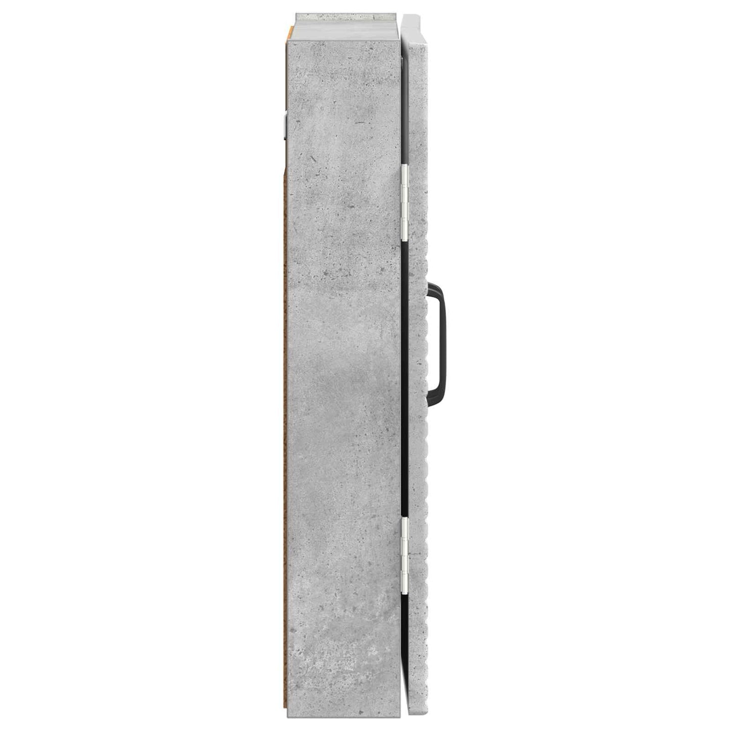 Dartboard Cabinet HOORN Concrete Grey 52.5 x 10.5 x 53.5 cm