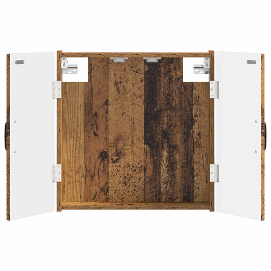 Dartboard Cabinet HOORN Old Wood 52.5 x 10.5 x 53.5 cm