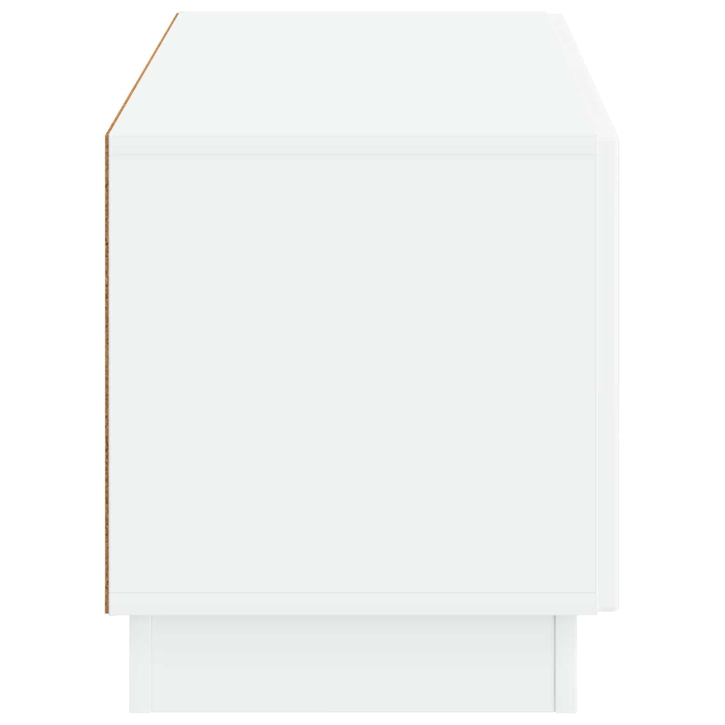 TV Cabinet White Engineered Wood