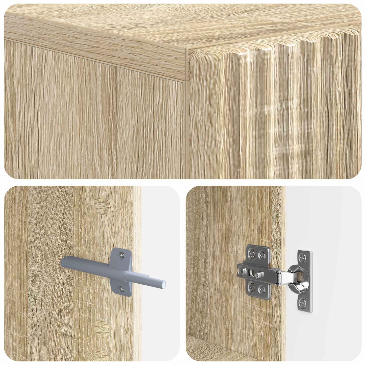 TV Cabinet Sonoma Oak Engineered Wood