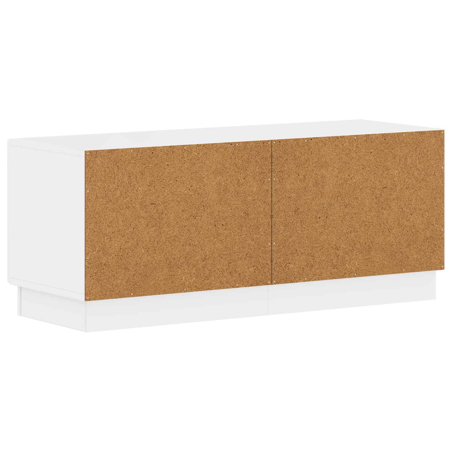 TV Cabinet High Gloss White Engineered Wood