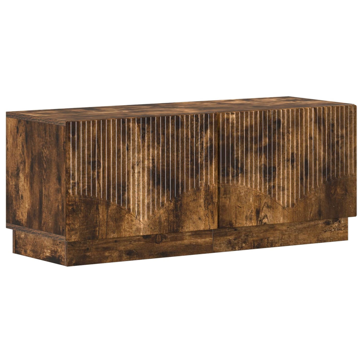 TV Cabinet Smoked Oak Engineered Wood