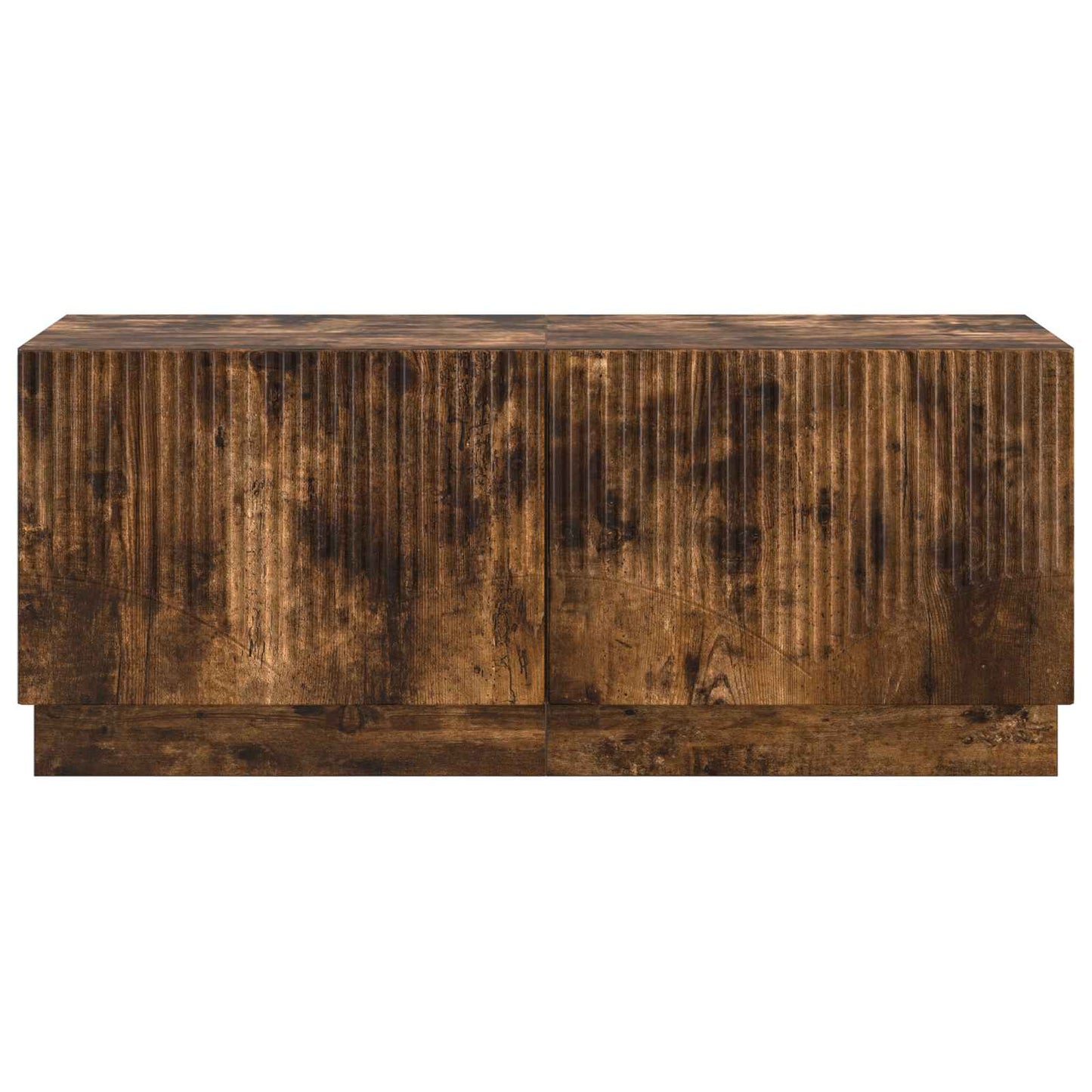 TV Cabinet Smoked Oak Engineered Wood
