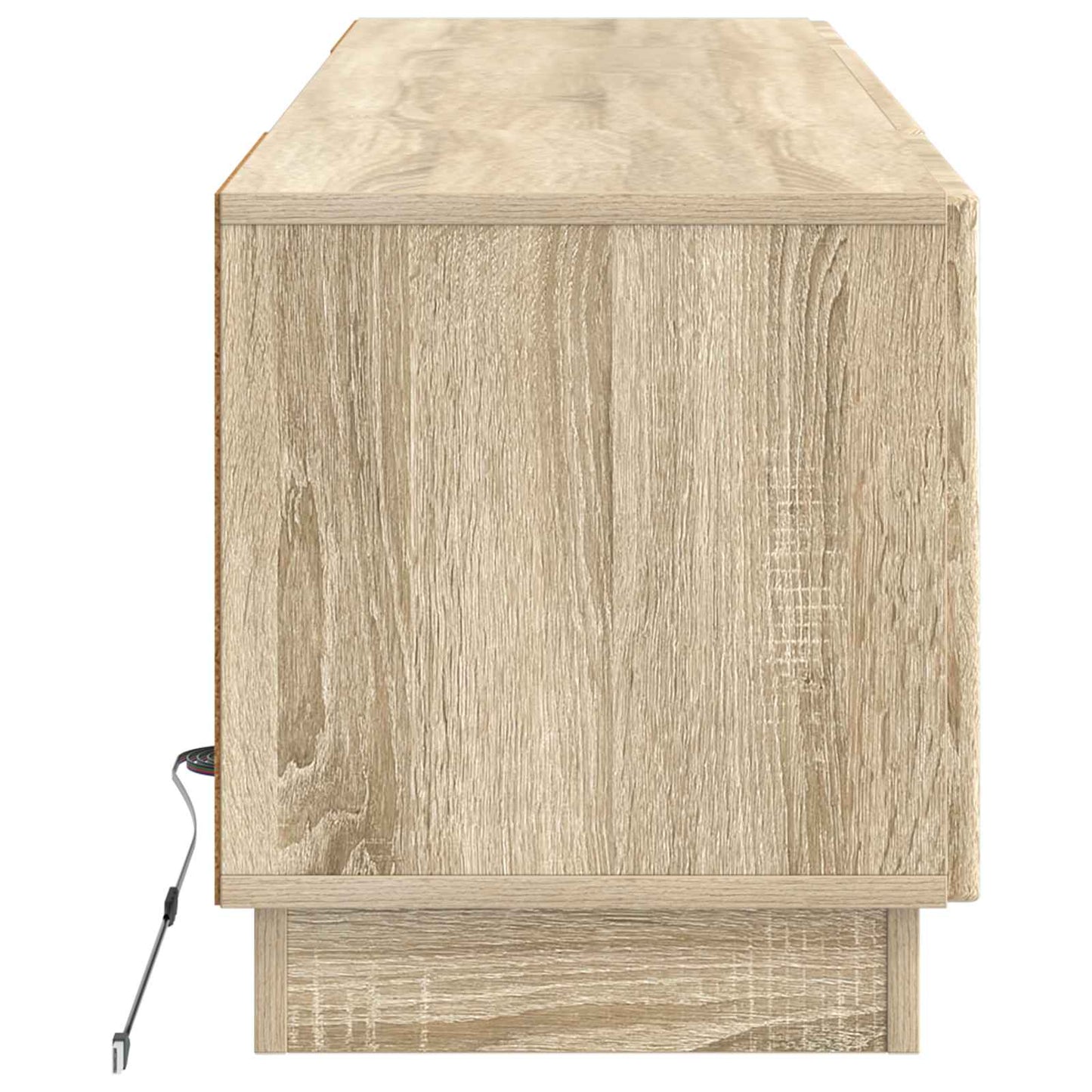 LED TV Cabinet Sonoma Oak Engineered Wood