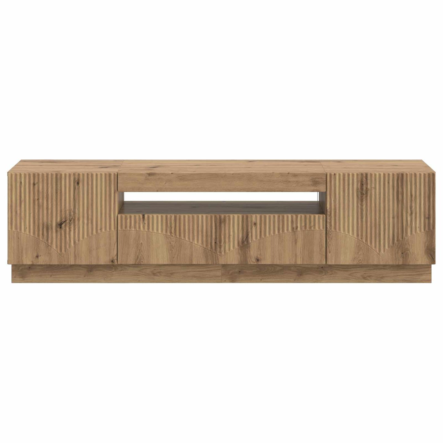LED TV Cabinet Artisan Oak Engineered Wood