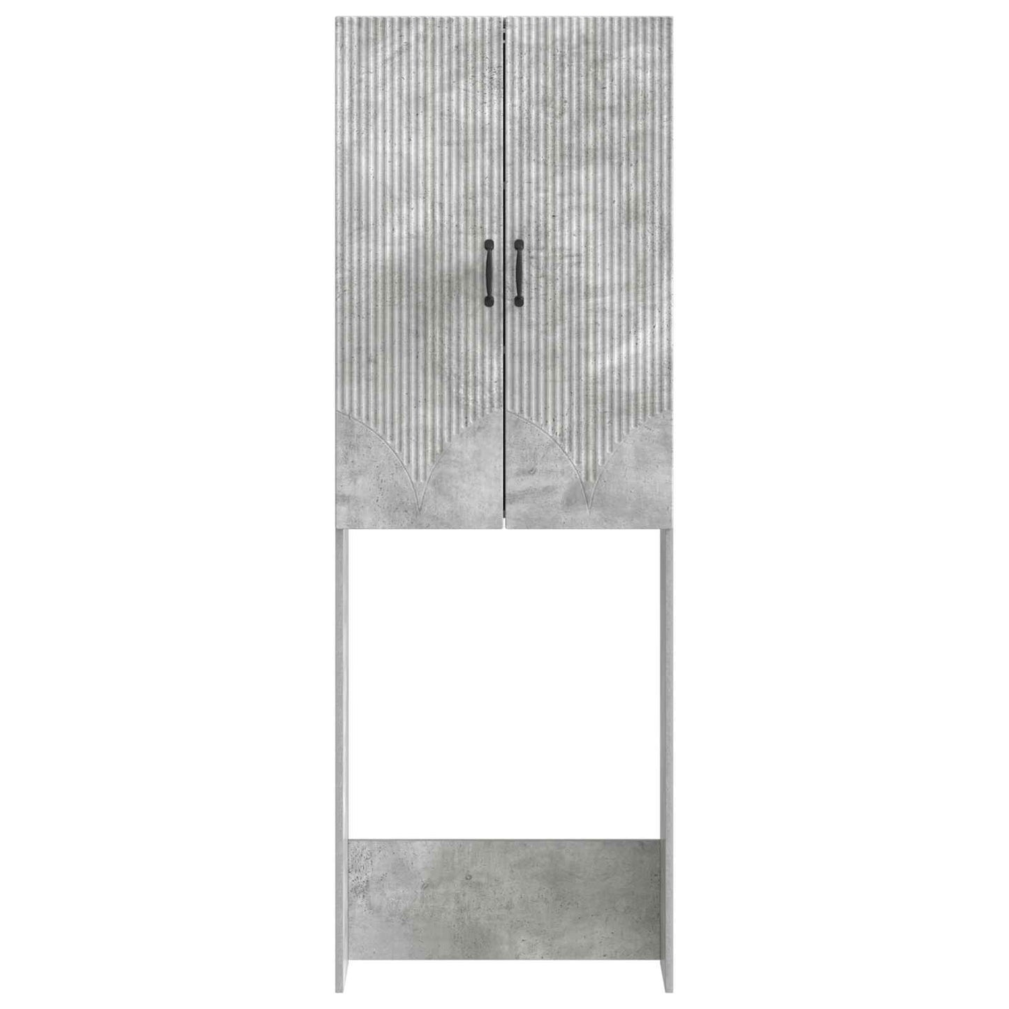 Toilet Cabinet HOORN Concrete Grey 66 x 25.5 x 190 cm