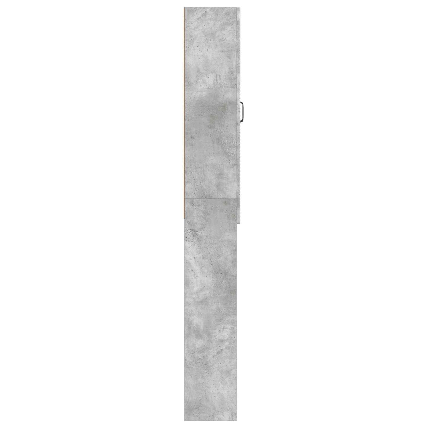 Toilet Cabinet HOORN Concrete Grey 66 x 25.5 x 190 cm