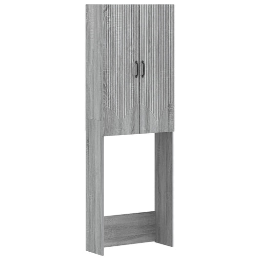 Toilet Cabinet HOORN Grey Sonoma 66 x 25.5 x 190 cm