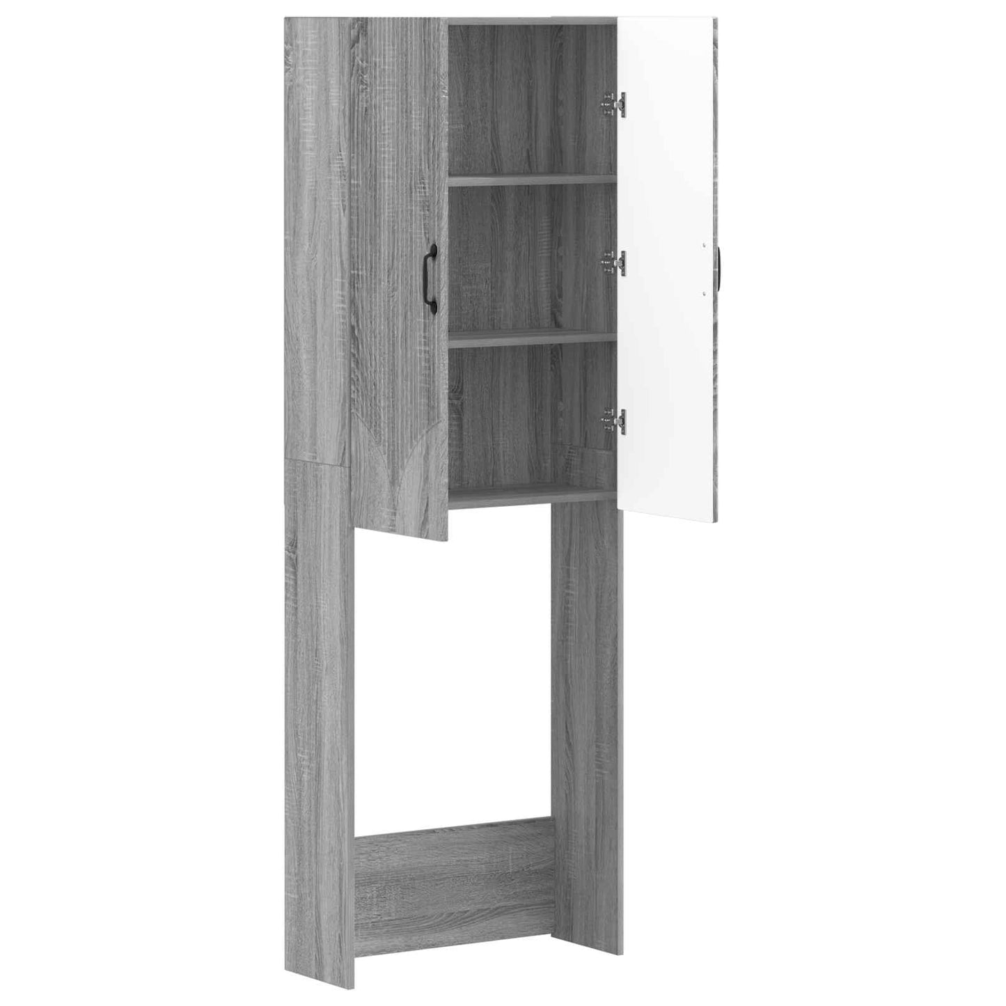 Toilet Cabinet HOORN Grey Sonoma 66 x 25.5 x 190 cm