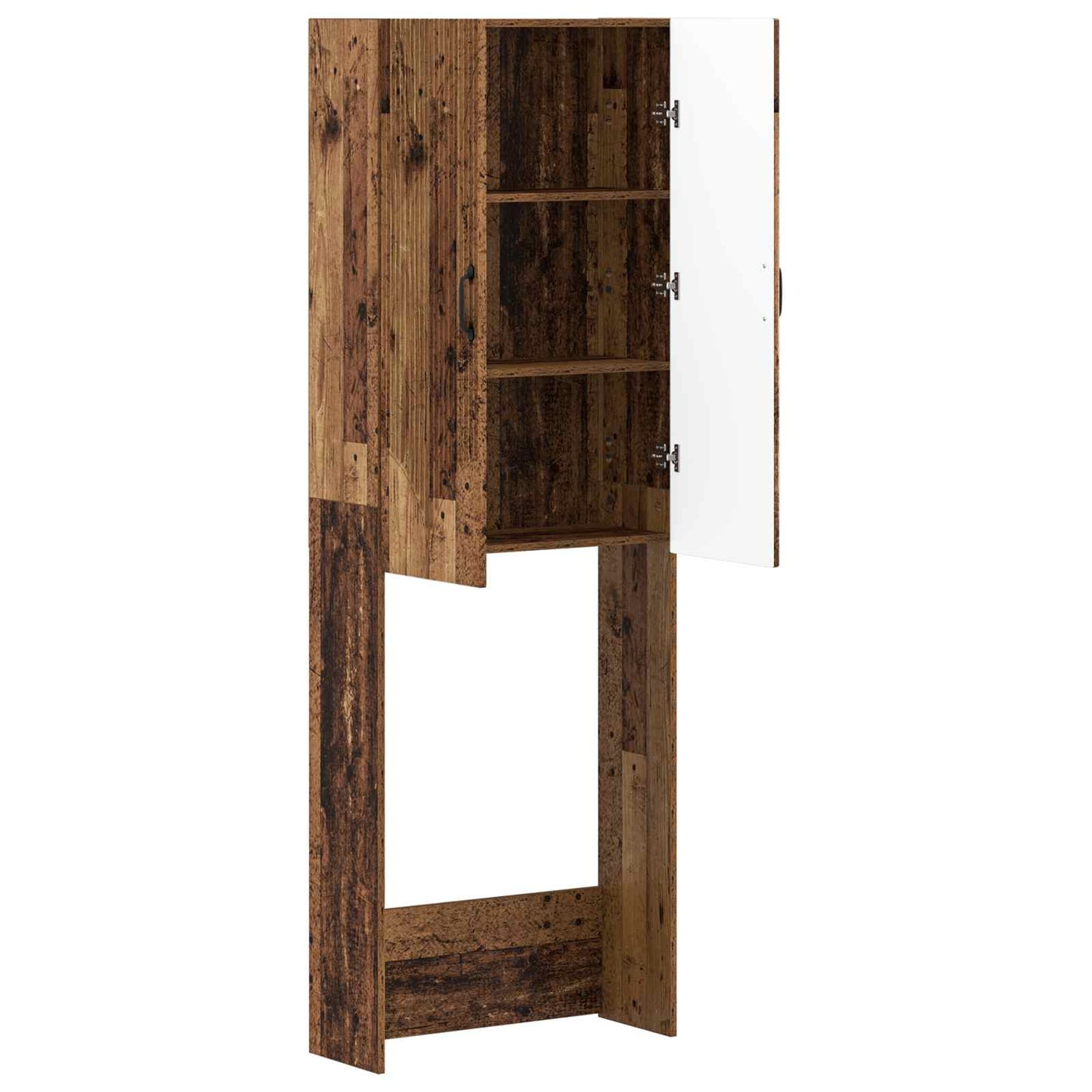 Toilet Cabinet HOORN Old Wood 66 x 25.5 x 190 cm