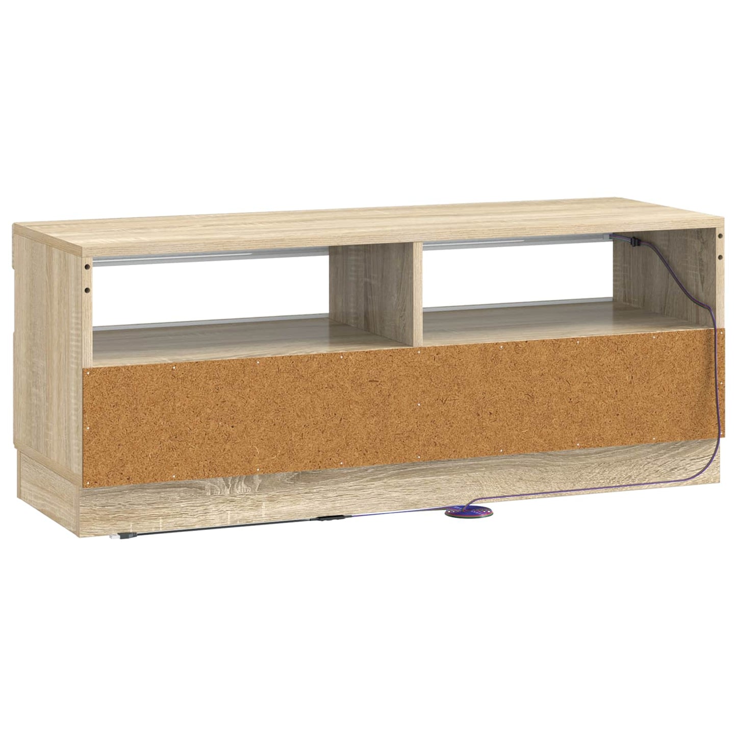 LED TV Cabinet Sonoma Oak Engineered Wood