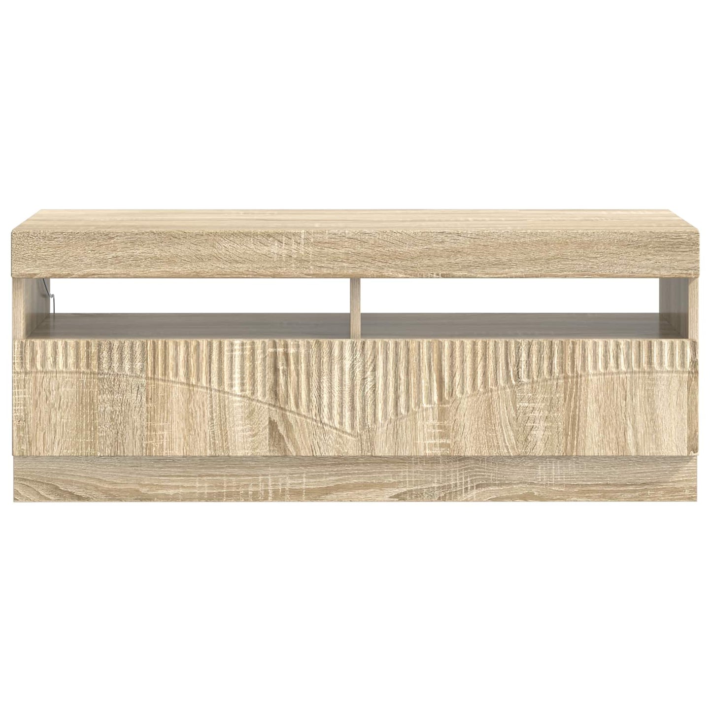 LED TV Cabinet Sonoma Oak Engineered Wood