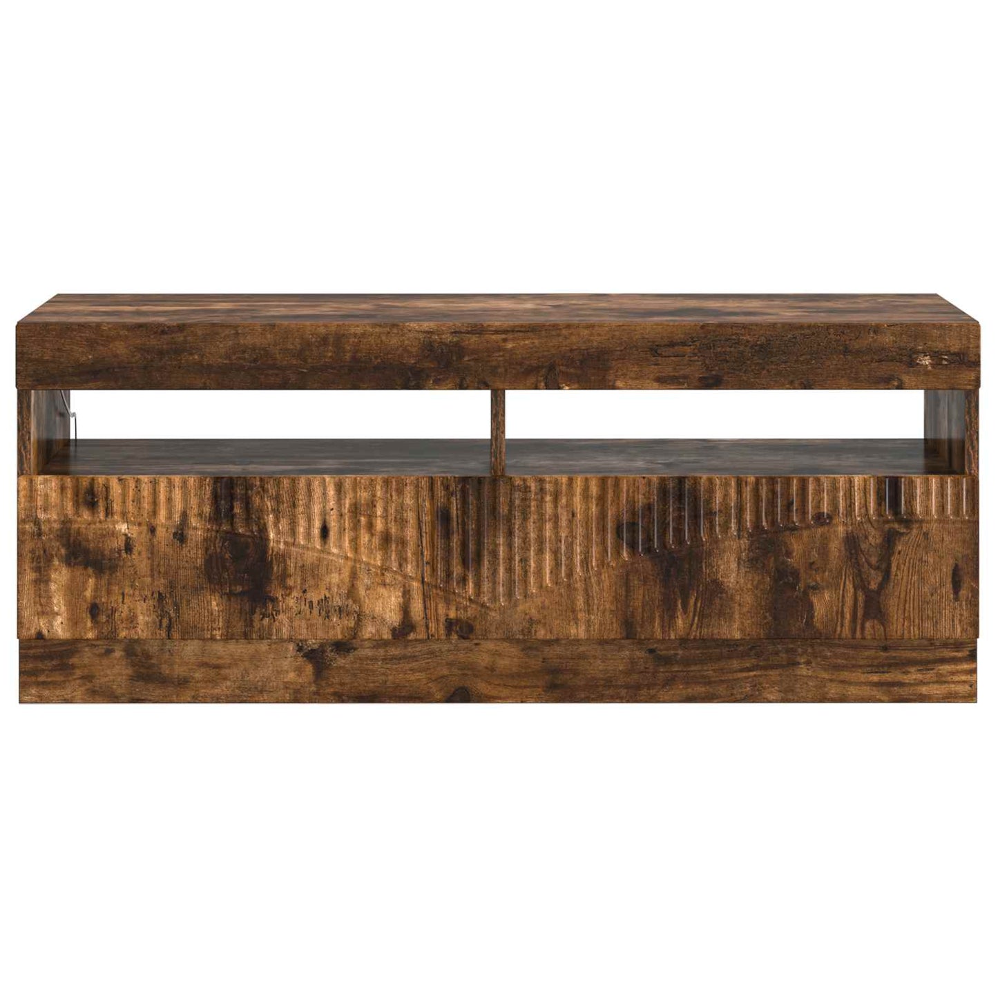 LED TV Cabinet Smoked Oak Engineered Wood
