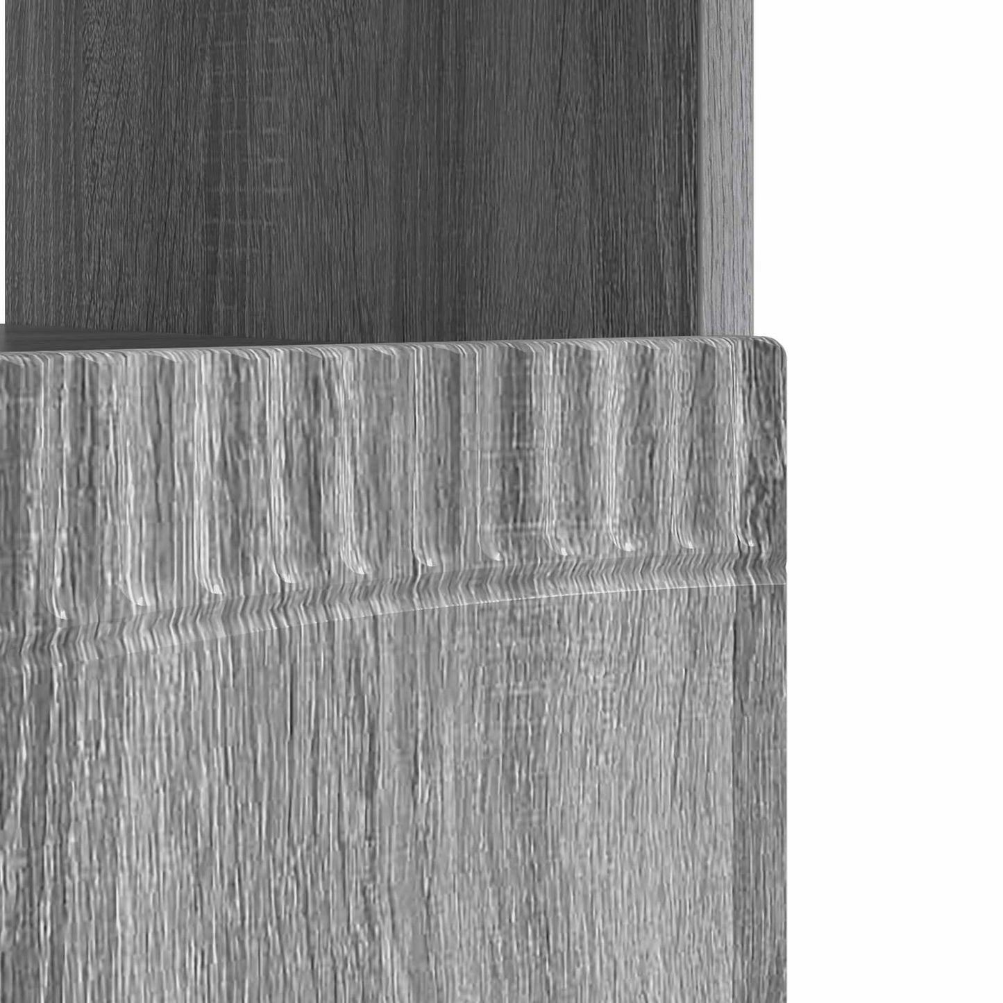 LED TV Cabinet Grey Sonoma Engineered Wood