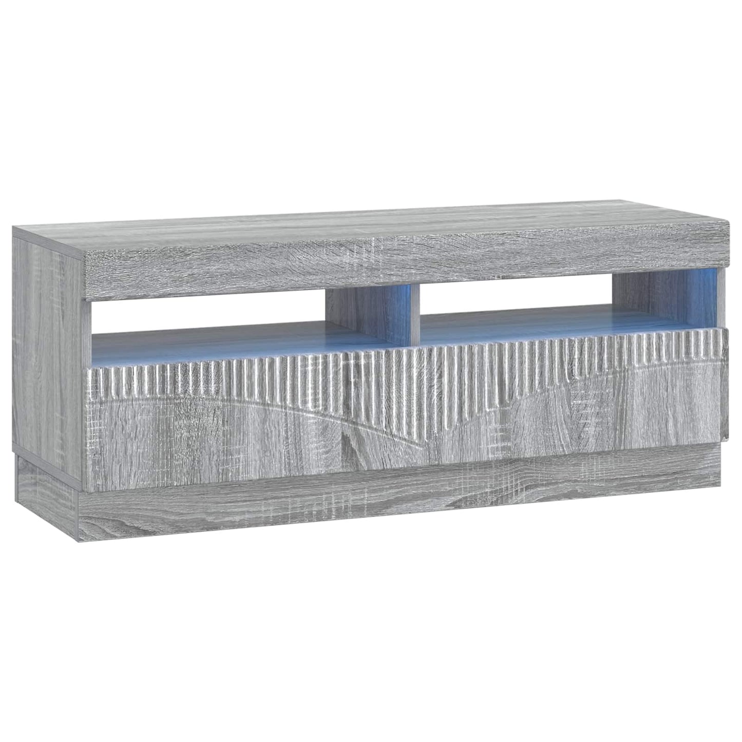 LED TV Cabinet Grey Sonoma Engineered Wood