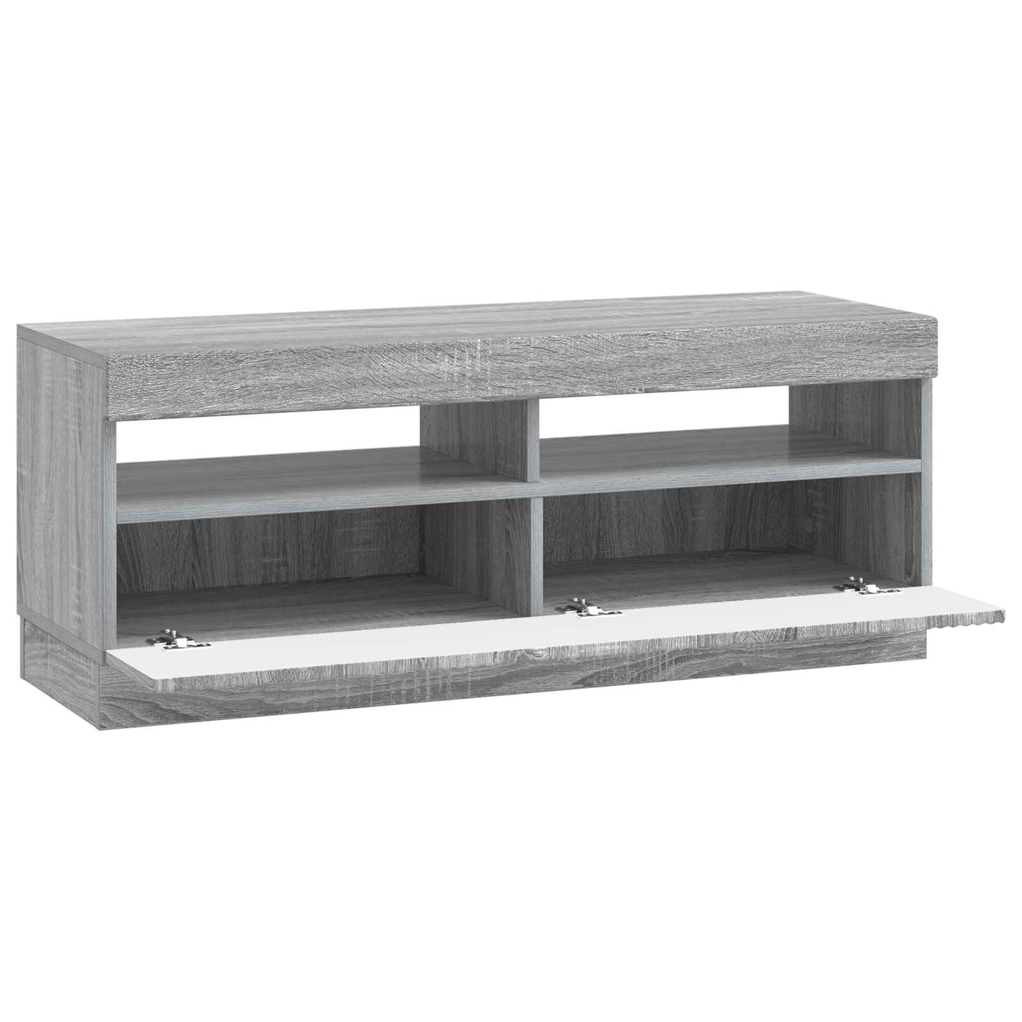 LED TV Cabinet Grey Sonoma Engineered Wood