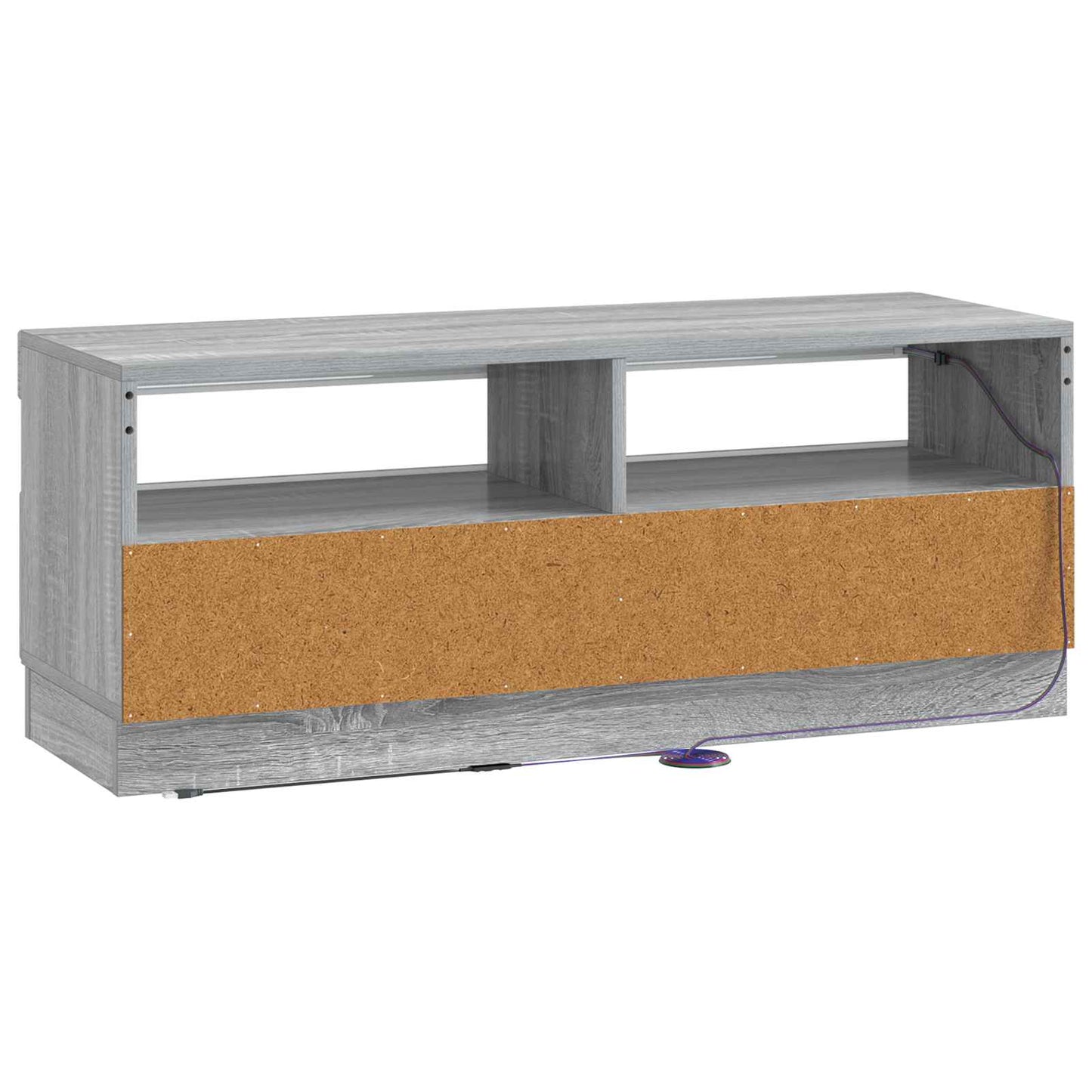 LED TV Cabinet Grey Sonoma Engineered Wood