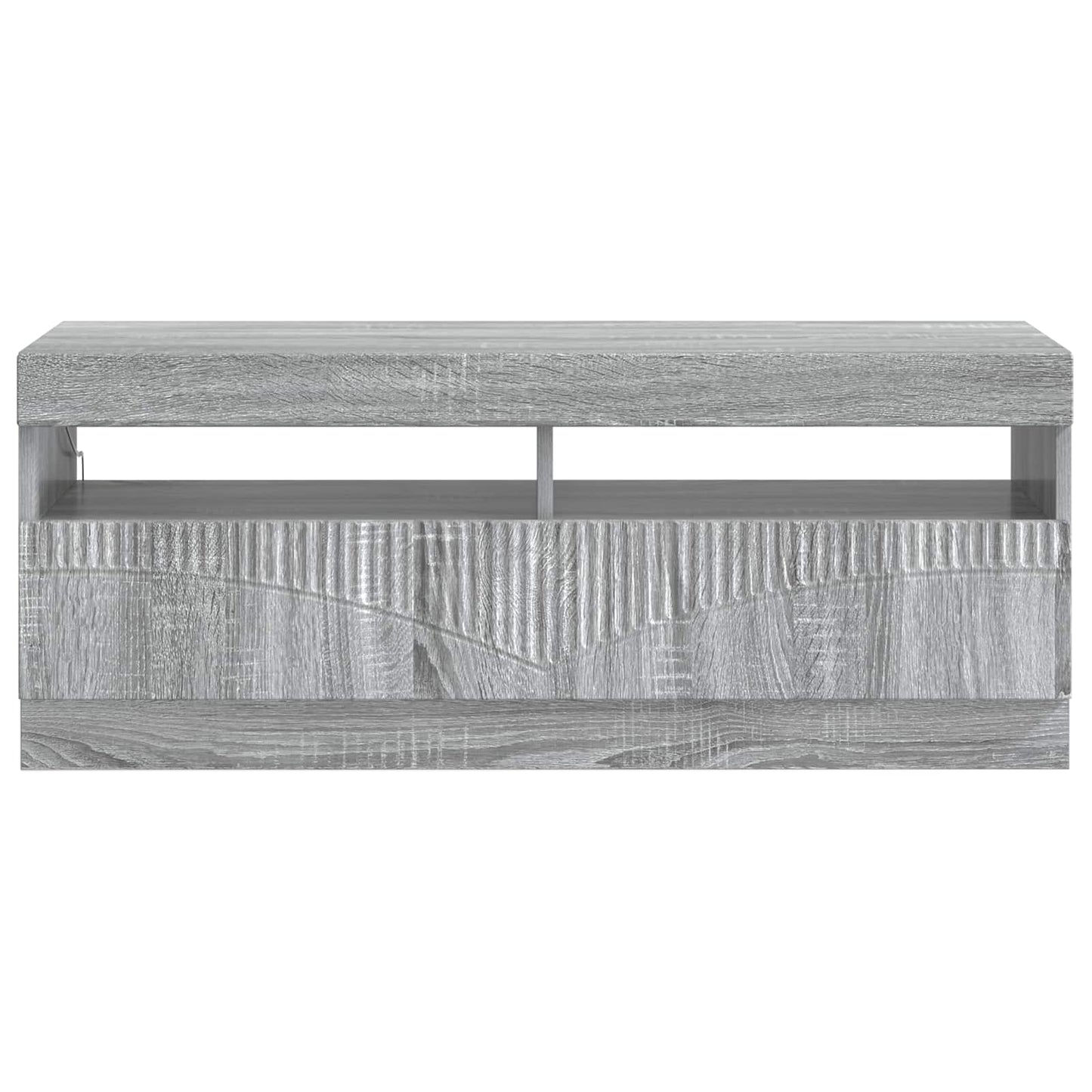 LED TV Cabinet Grey Sonoma Engineered Wood