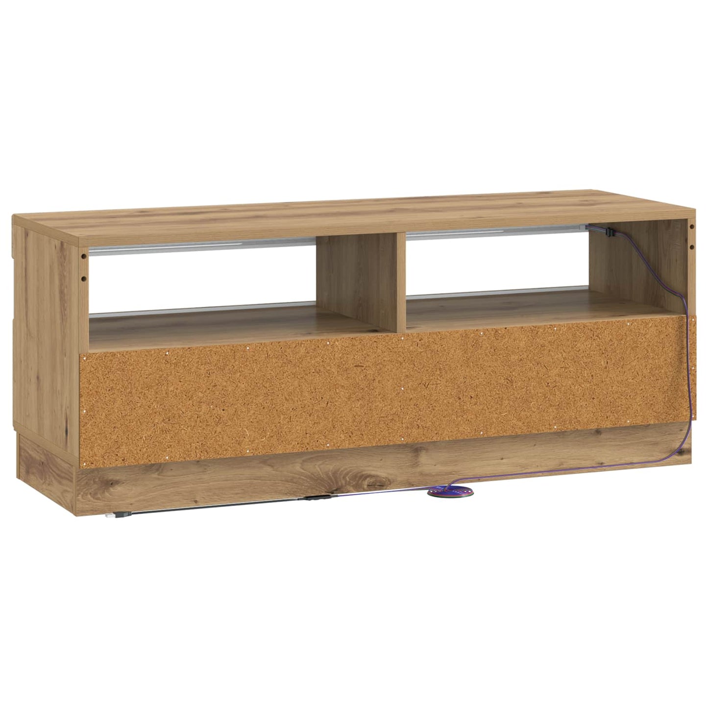 LED TV Cabinet Artisan Oak Engineered Wood