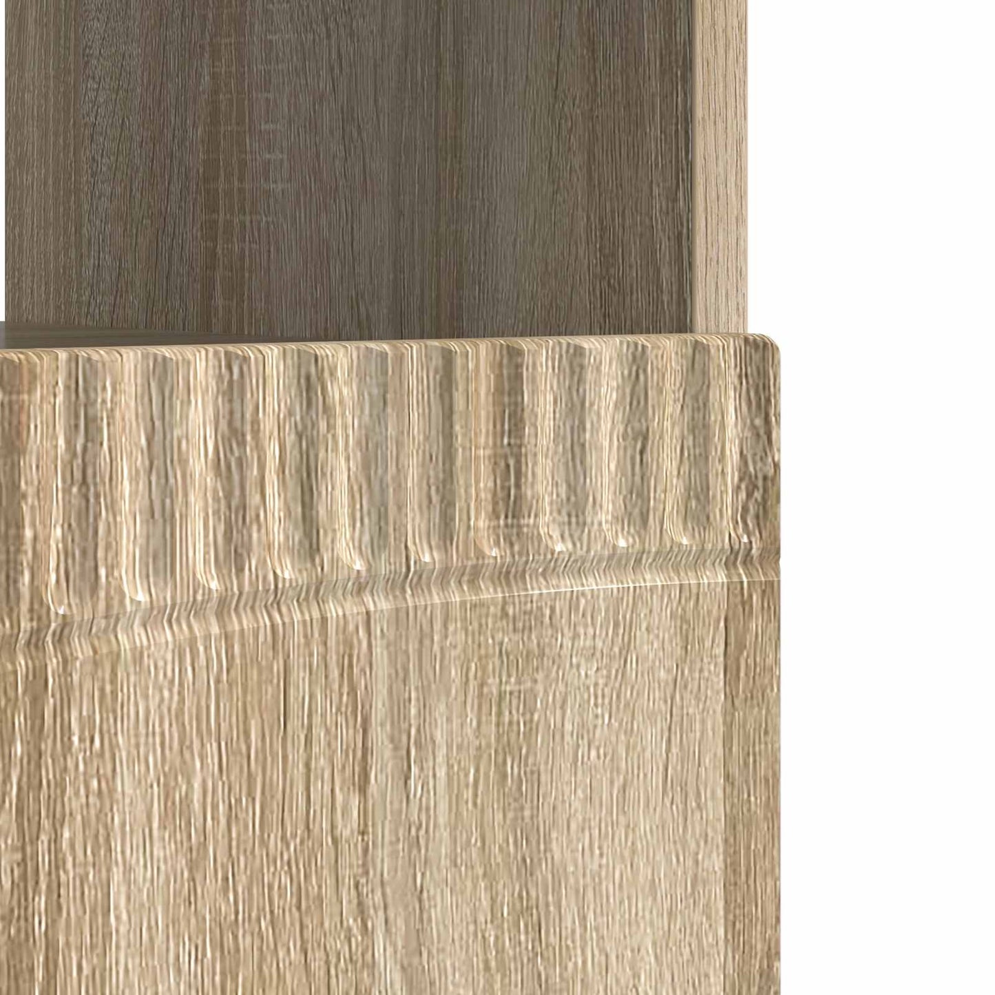 LED TV Cabinet Sonoma Oak Engineered Wood