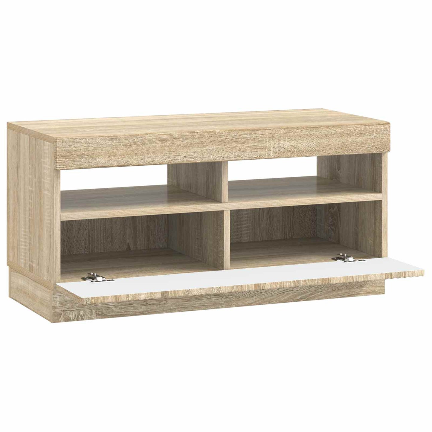 LED TV Cabinet Sonoma Oak Engineered Wood