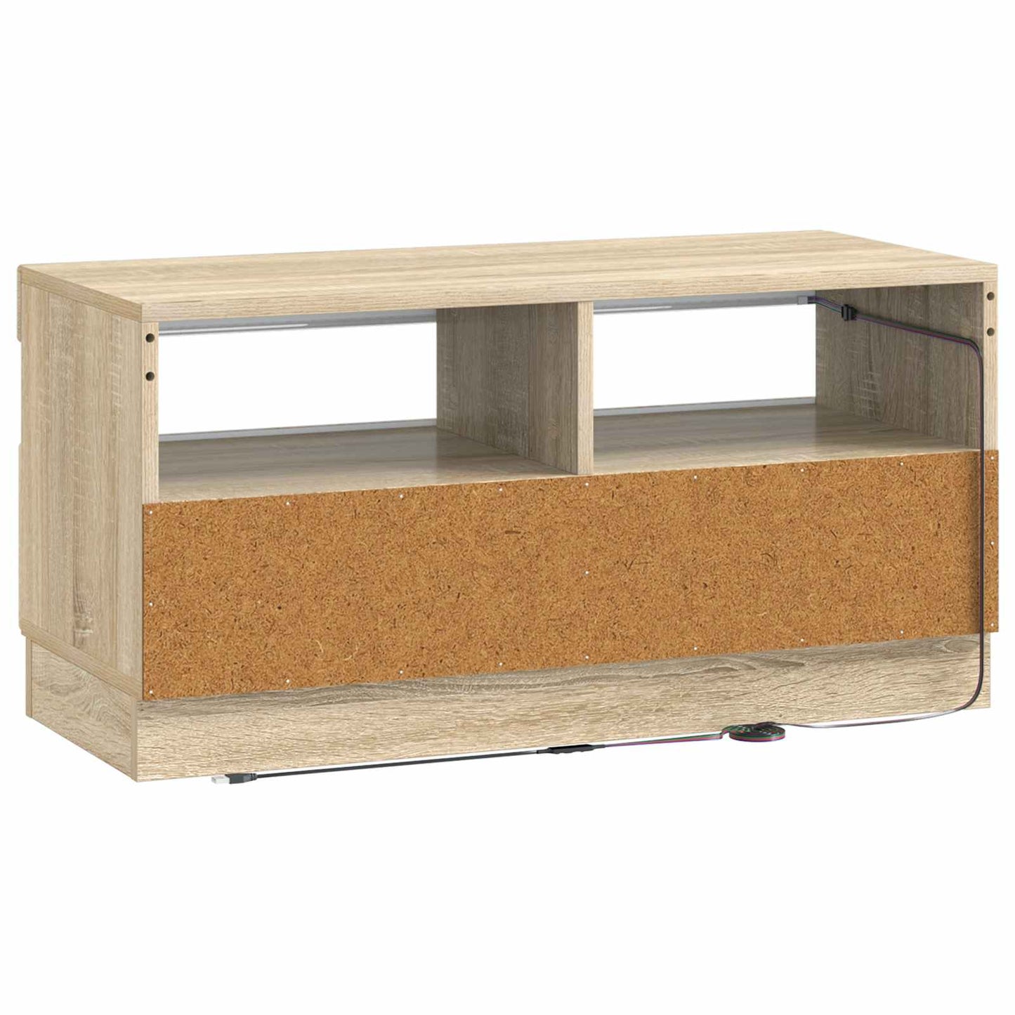 LED TV Cabinet Sonoma Oak Engineered Wood