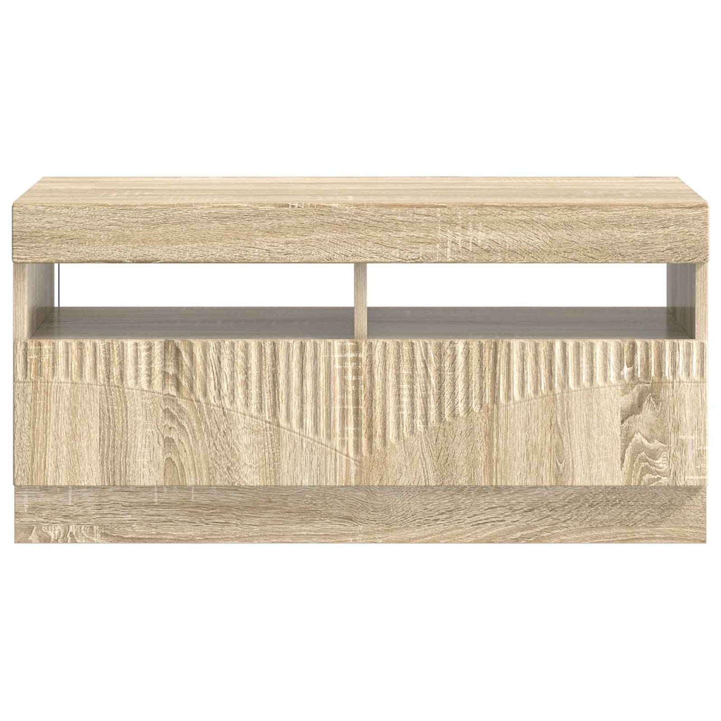 LED TV Cabinet Sonoma Oak Engineered Wood
