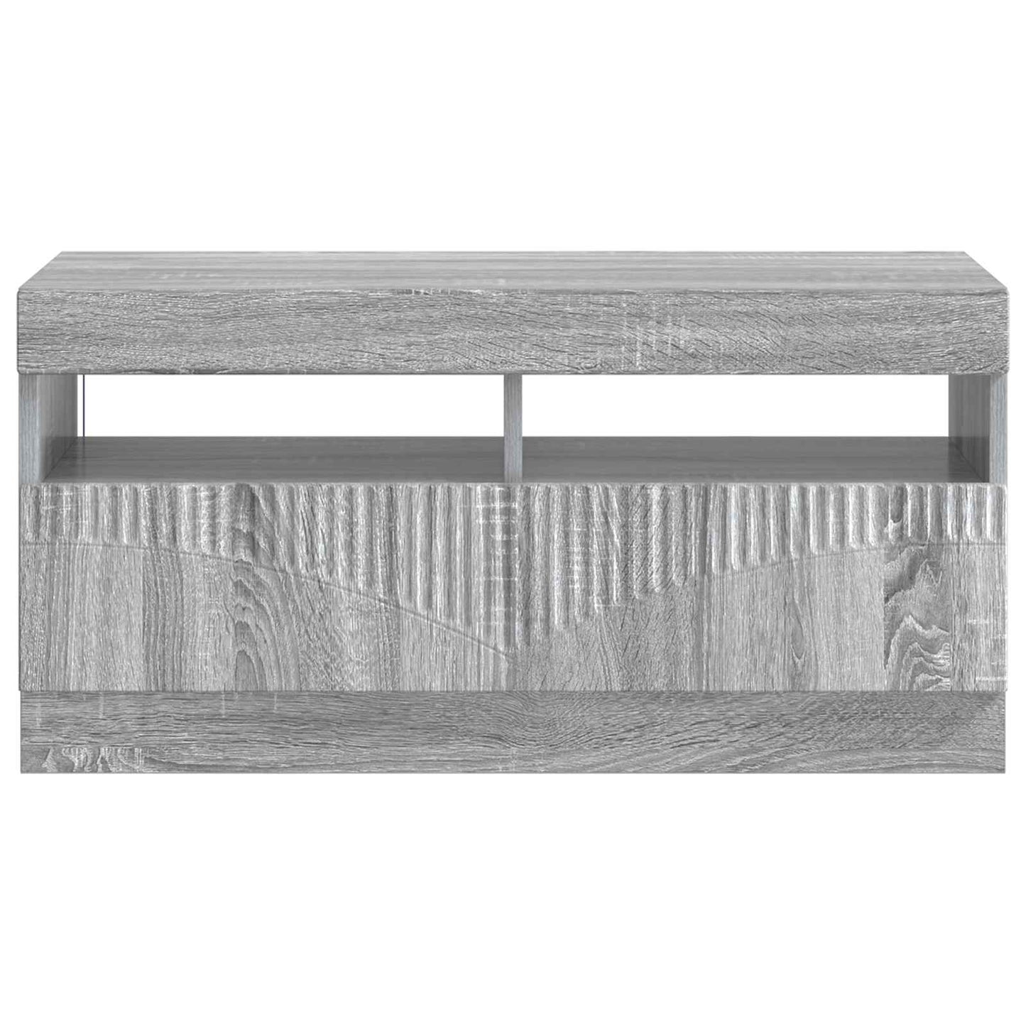 LED TV Cabinet Grey Sonoma Engineered Wood