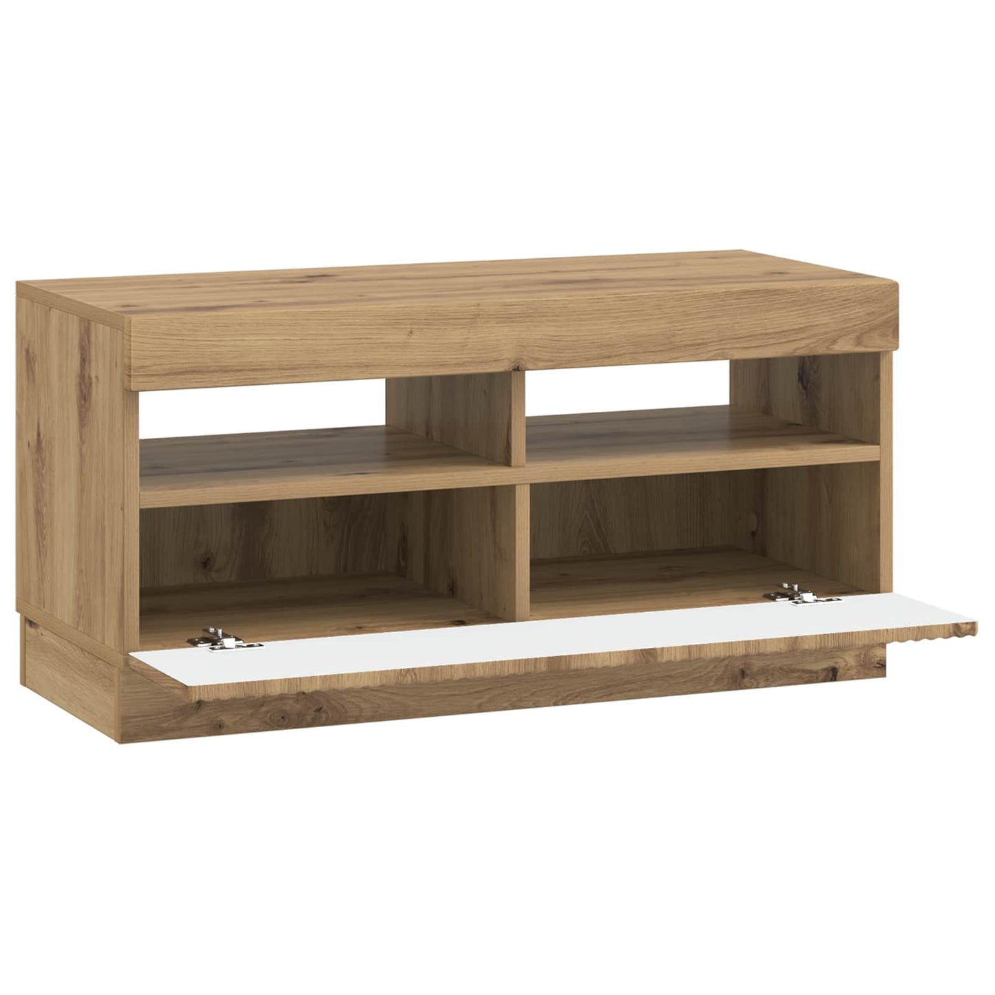 LED TV Cabinet Artisan Oak Engineered Wood
