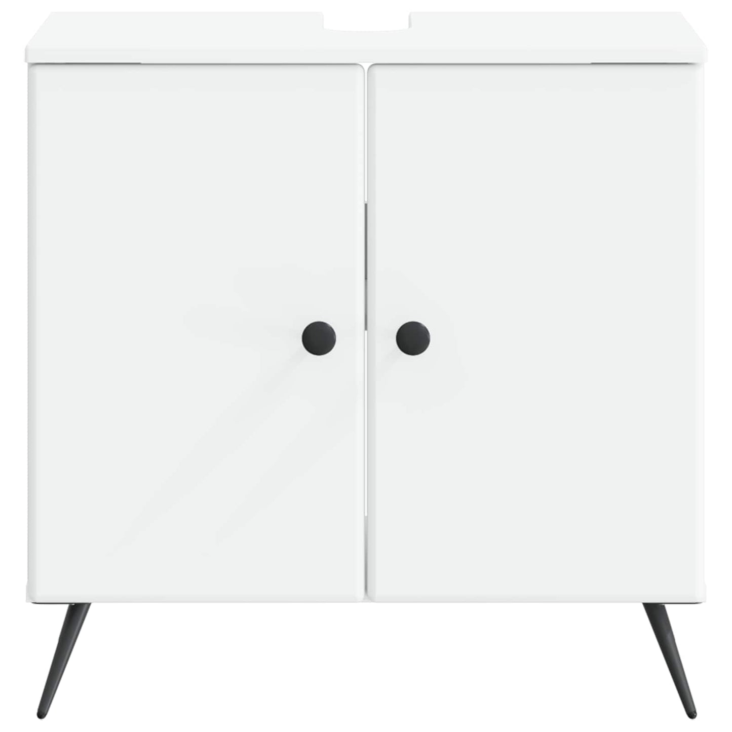 Bathroom Sink Cabinet BREDA White 59.5 x 31.5x 59 cm