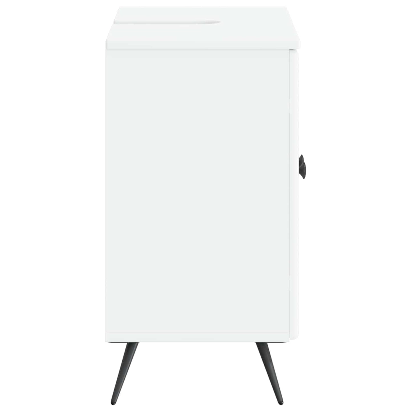 Bathroom Sink Cabinet BREDA White 59.5 x 31.5x 59 cm