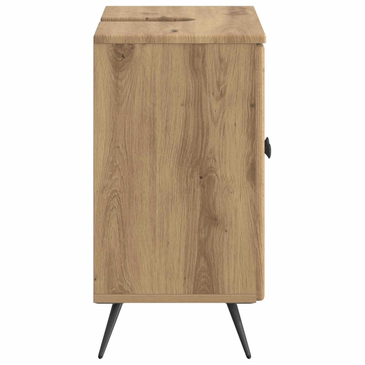 Bathroom Sink Cabinet BREDA Artisan Oak 59.5 x 31.5x 59 cm