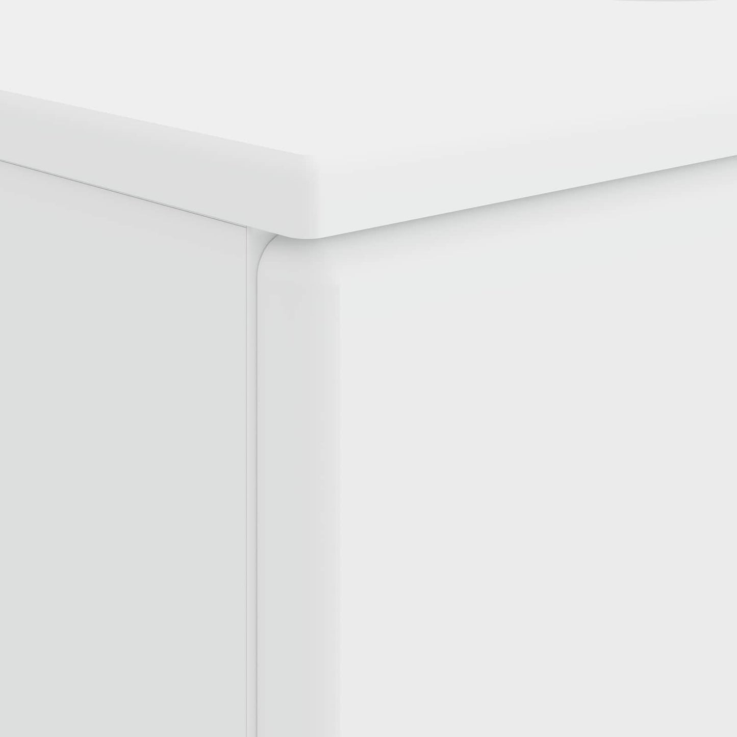 Bathroom Sink Cabinet BREDA White 82 x 41x 59 cm