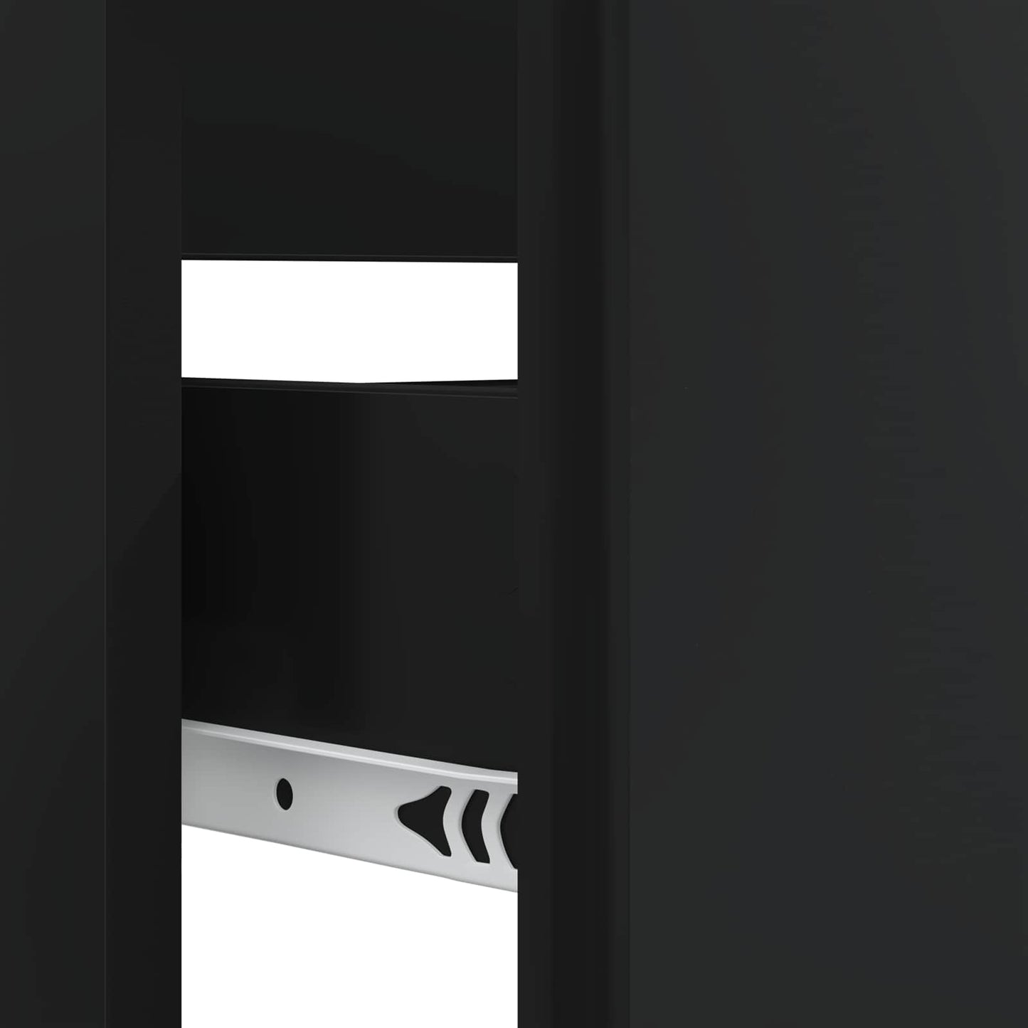 Bathroom Sink Cabinet BREDA Black 82 x 41x 59 cm