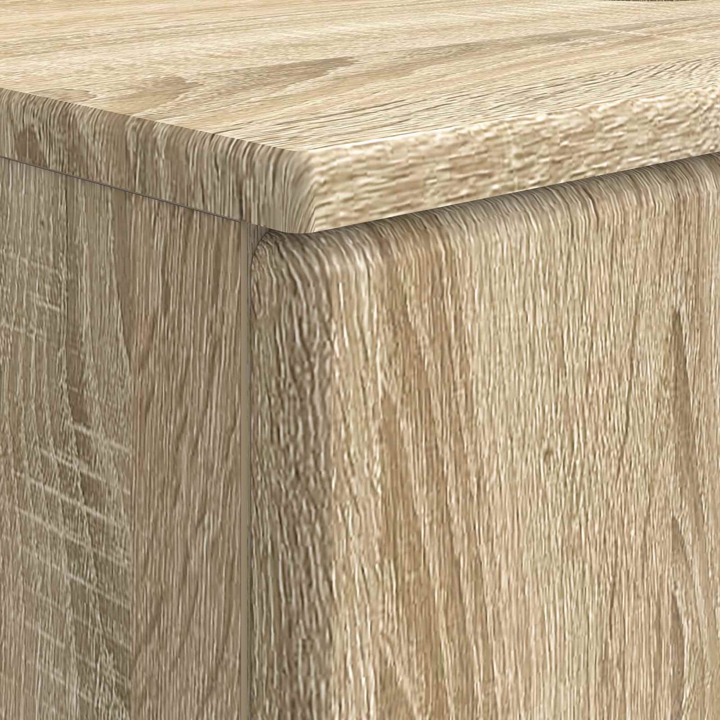 Bathroom Sink Cabinet BREDA Sonoma Oak 82 x 41x 59 cm