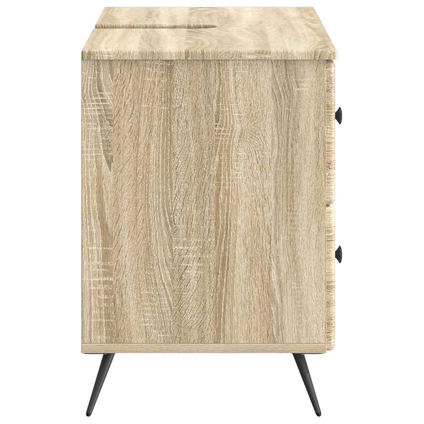 Bathroom Sink Cabinet BREDA Sonoma Oak 82 x 41x 59 cm