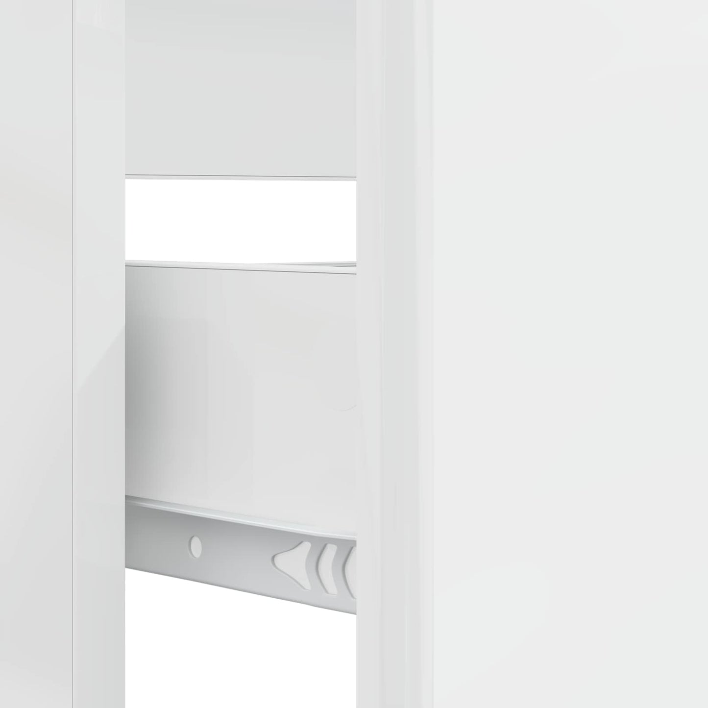 Bathroom Sink Cabinet BREDA High Gloss White 82 x 41x 59 cm