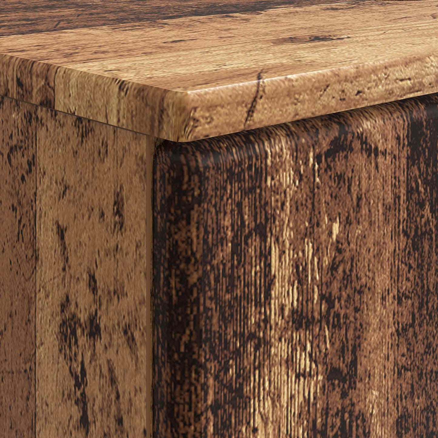 Bathroom Sink Cabinet BREDA Old Wood 82 x 41x 59 cm