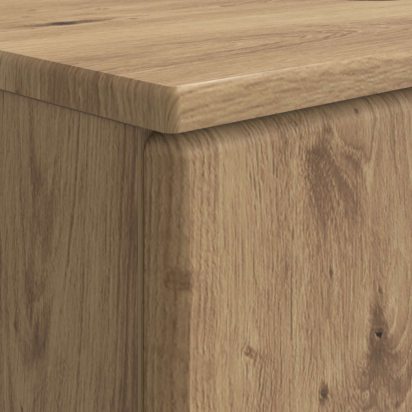 Bathroom Sink Cabinet BREDA Artisan Oak 82 x 41x 59 cm