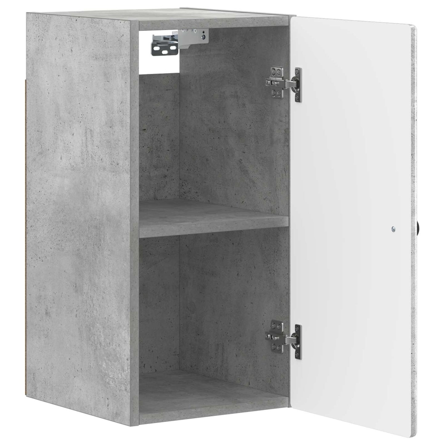 Bathroom Wall Cabinet BREDA Concrete Grey 30 x 31 x 59 cm