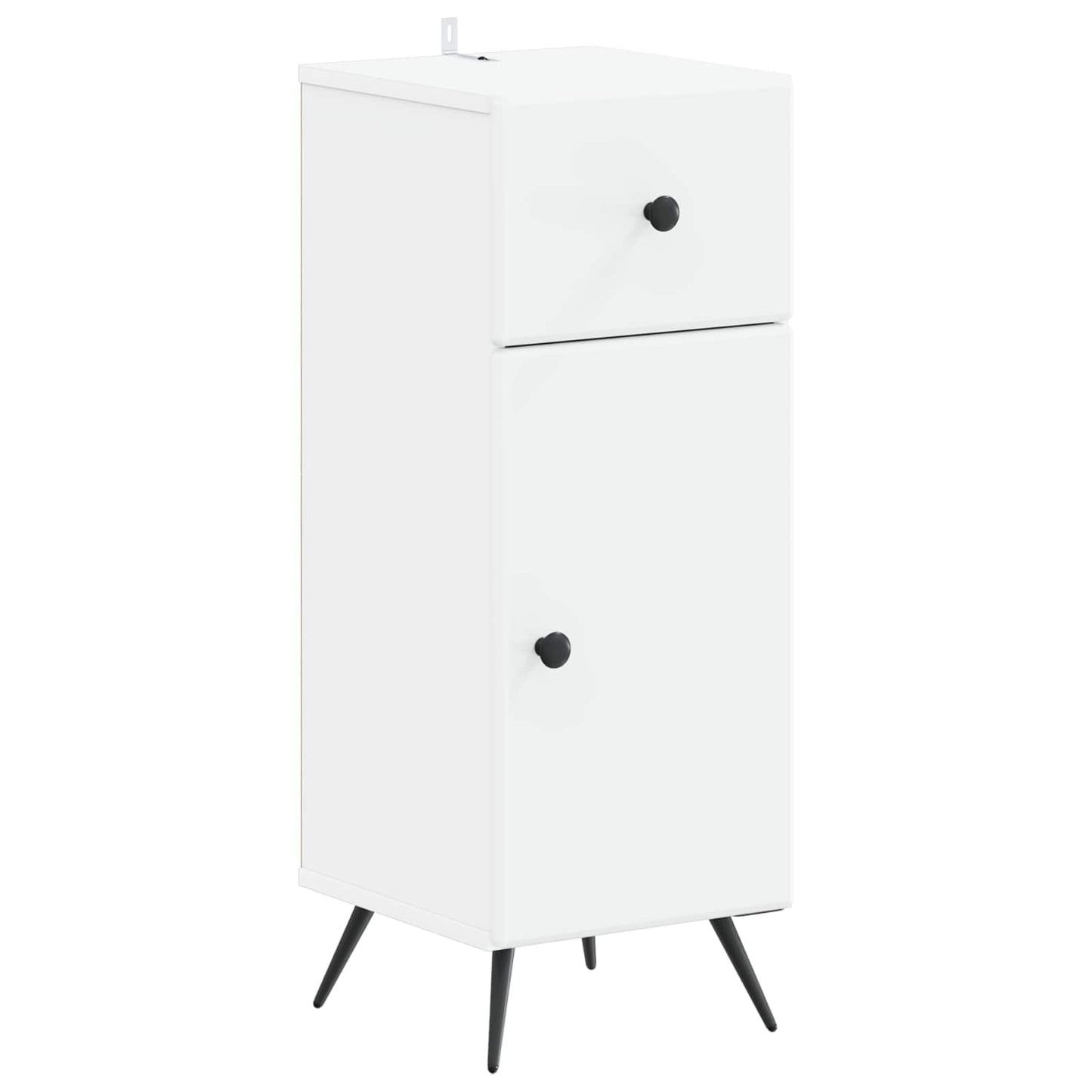 Bathroom Storage Cainet BREDA White 30 x 31 x 80 cm