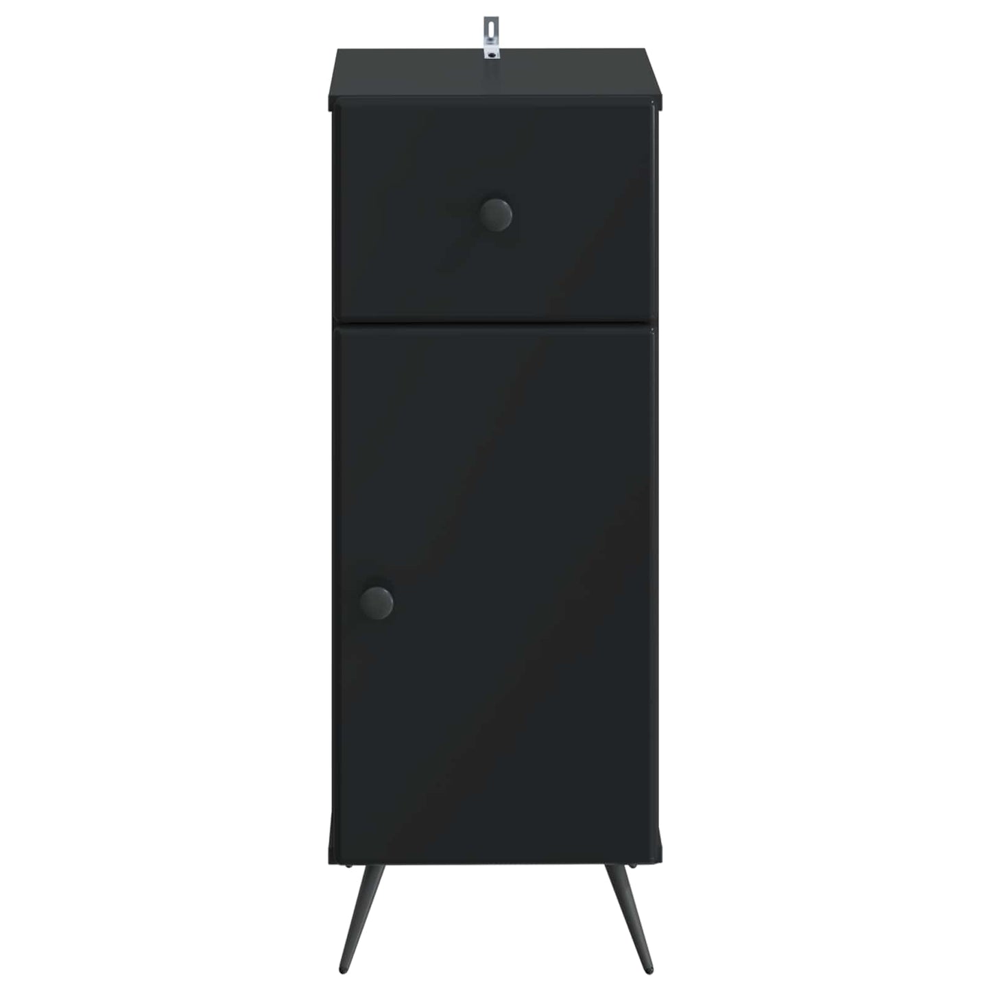 Bathroom Storage Cainet BREDA Black 30 x 31 x 80 cm