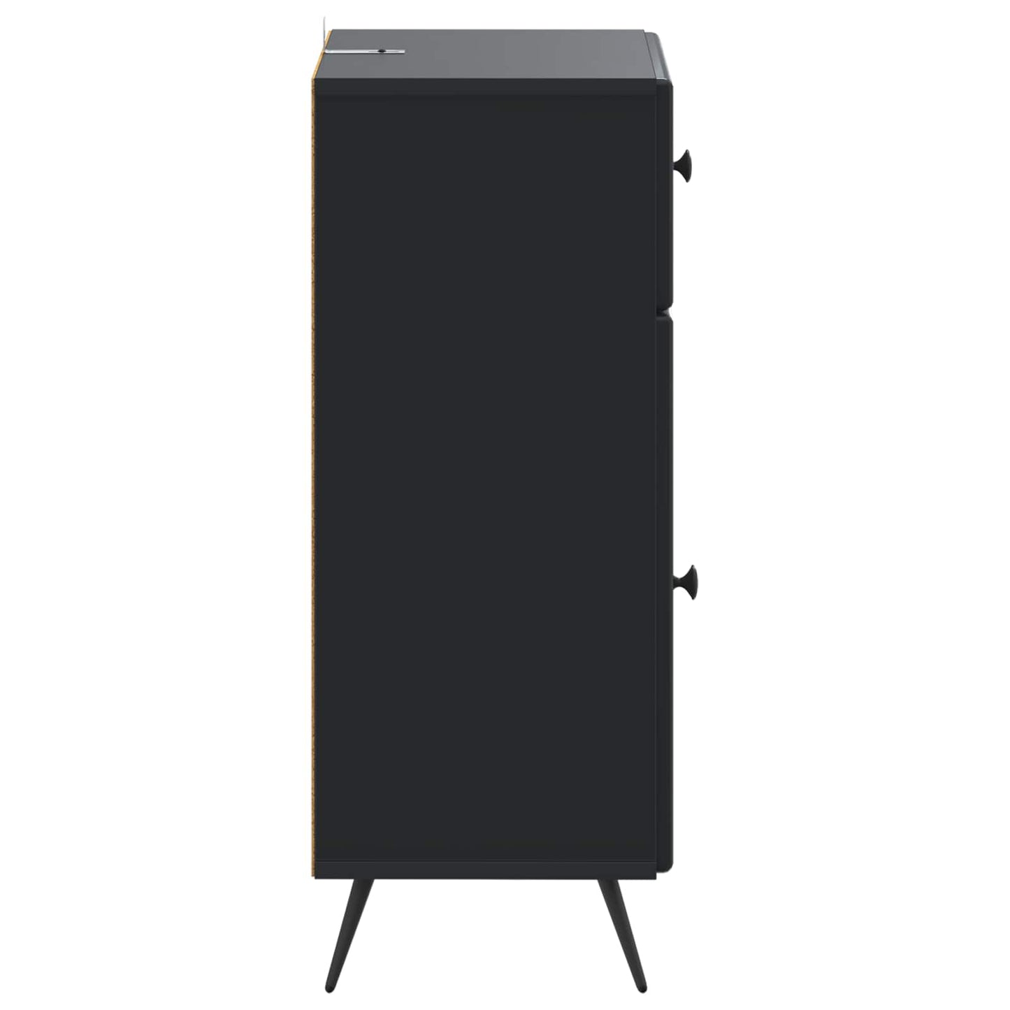 Bathroom Storage Cainet BREDA Black 30 x 31 x 80 cm