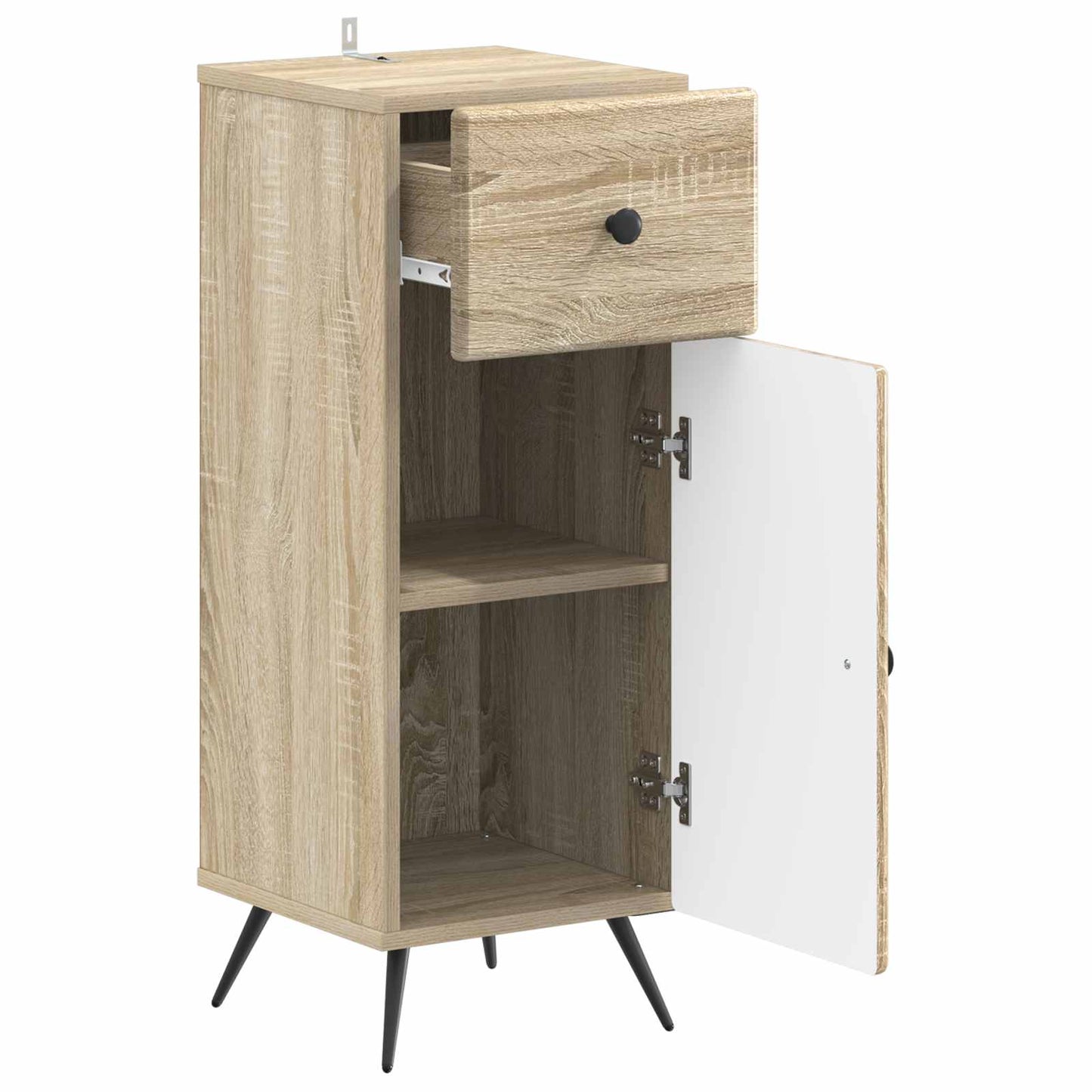 Bathroom Storage Cainet BREDA Sonoma Oak 30 x 31 x 80 cm