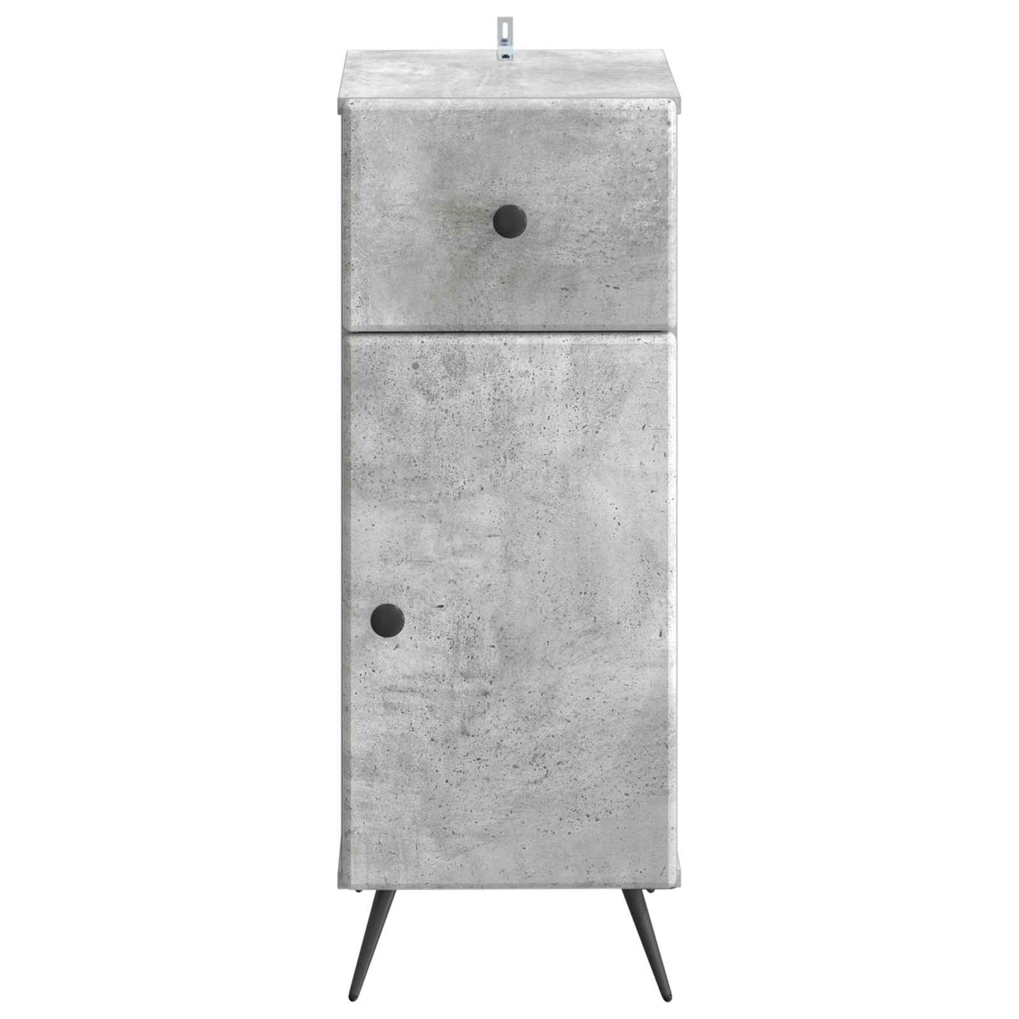 Bathroom Storage Cainet BREDA Concrete Grey 30 x 31 x 80 cm