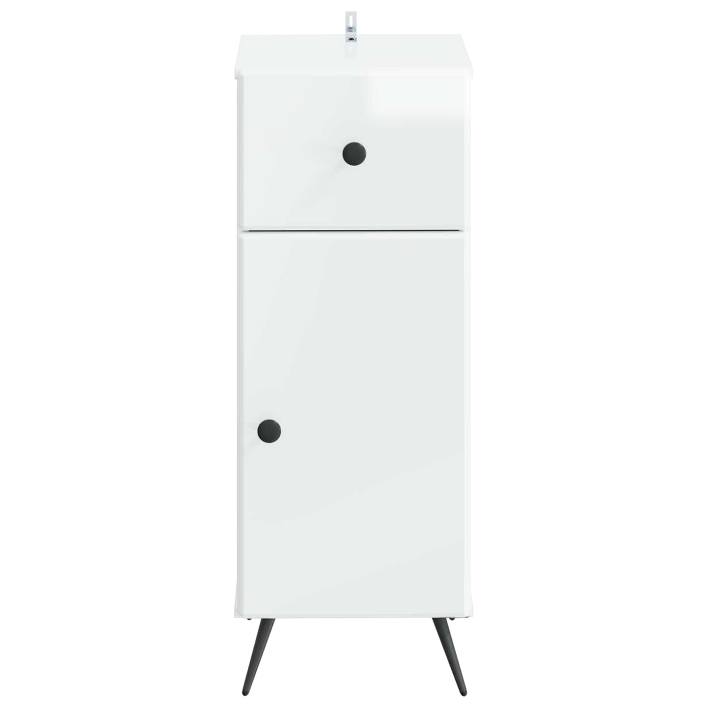 Bathroom Storage Cainet BREDA High Gloss White 30 x 31 x 80 cm